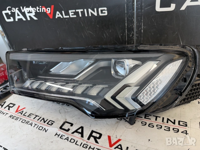 фар фарове ляв Audi Q7 SQ7 RSQ7 Facelift Matrix LED Ауди Кю7 Фейслифт Матрикс ЛЕД, снимка 2 - Части - 54223472
