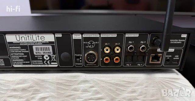 Naim UnitiLite Streaming Amplifier CD DAC, снимка 11 - Ресийвъри, усилватели, смесителни пултове - 55407689