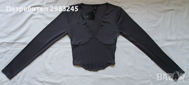 Дамска блуза с дълги ръкави