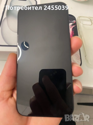 КАТО НОВ Iphone 15 Black 128GB, снимка 3 - Apple iPhone - 54937971