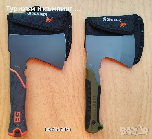 Малка брадва Gerber, снимка 3 - Ножове - 55657960