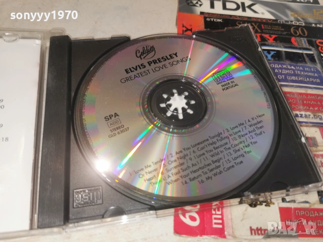 ELVIS PRESLEY CD-ВНОС GERMANY 2705261952H2E6R, снимка 2 - CD дискове - 54692005