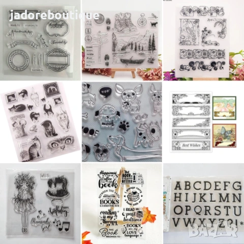 Силиконови печати Различни видове