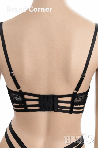 Hunkemöller дамски сутиен с дантела и декоративни ленти – размер 75D, снимка 4 - Бельо - 54502804