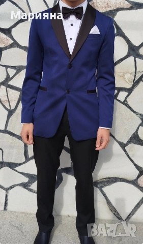 Официален мъжки костюм с обувки