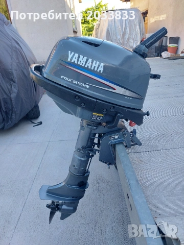 Извънбордов двигател за лодка YAMAHA F4AMH с къс ботуш , снимка 3 - Воден транспорт - 54976442