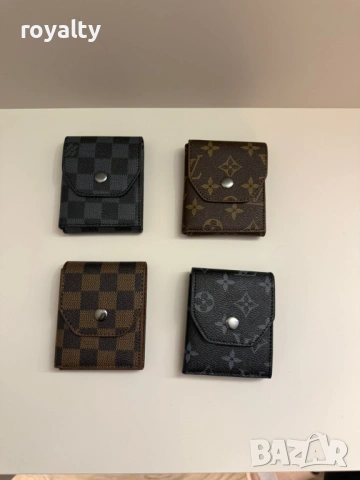 Louis Vuitton Ново Мъжко Кожено Портмоне Различни Цветове Луи Витон 