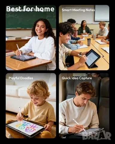Metapen Pencil Air8 за Apple iPad 2018-2026, 10 мин. по-бързо зареждане, снимка 9 - Друга електроника - 55594519