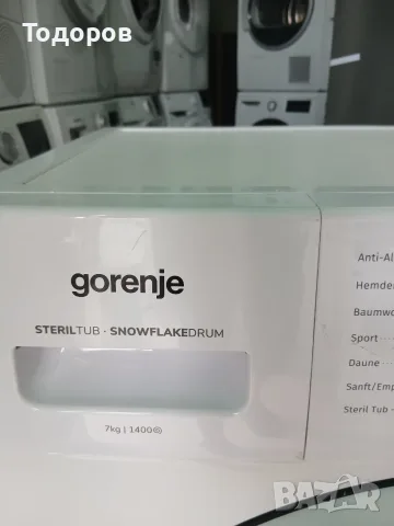 Пералня Gorenje WHE74S3P, Slim модел, 7 кг, 1400 оборота , снимка 5 - Перални - 55353475