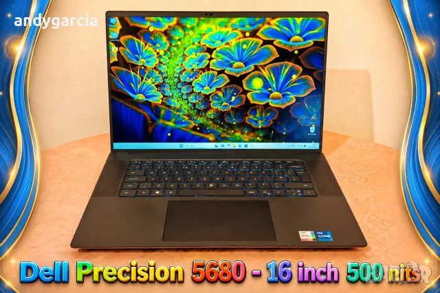 Dell Precision 5680/Core i7-13700H/16GB RAM/256GB SSD/Intel Iris Xe/16 Full HD+ 500 nits 100% DCI-P3