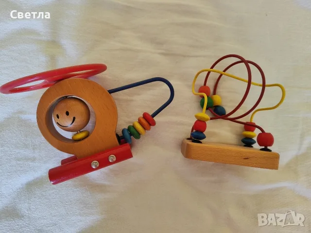 Дървени играчки тип Монтесори, снимка 18 - Образователни игри - 55511815