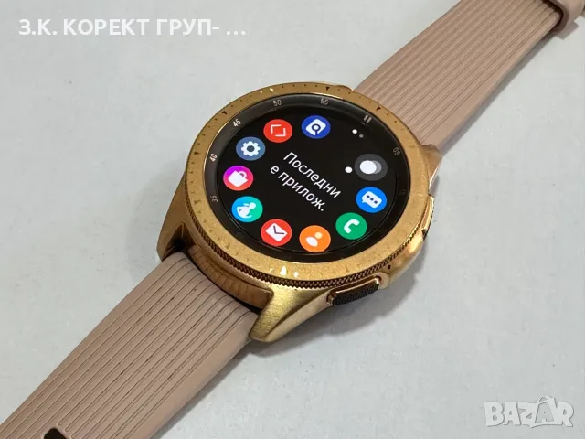 Samsung Galaxy Watch 42 мм Gold (SM-R810), снимка 4 - Смарт часовници - 55485853