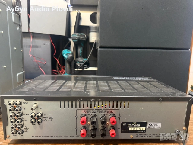  JVC AX-335 Вграден усилвател с прекрасен звук, снимка 7 - Ресийвъри, усилватели, смесителни пултове - 54580980