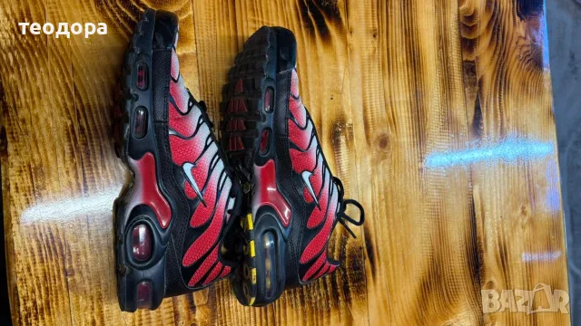 Nike TN Air Max Plus Black Fiery Red, снимка 6 - Маратонки - 55682043