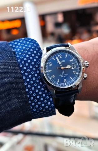 Seiko Prospex Alpinist ‘Night Sky’ European Exclusive Limited Edition, снимка 4 - Мъжки - 53492414