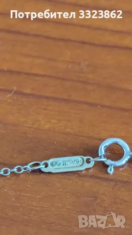 Дамско автентично колие Tiffany & Co, снимка 4 - Колиета, медальони, синджири - 55650406