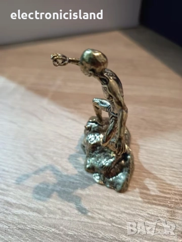 Фигура Голум Хобит Смеагол Ам-гъл Sméagol My precious, бронзова статуетка Скулптура, ръчна изработка, снимка 9 - Колекции - 54090408