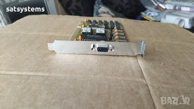 Видео карта OAK OTIVGA 3716 256KB 16-bit ISA, снимка 2 - Видеокарти - 55335711