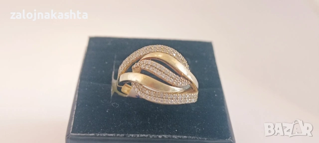 Златен пръстен -4,15гр/14кр, снимка 4 - Пръстени - 54025921