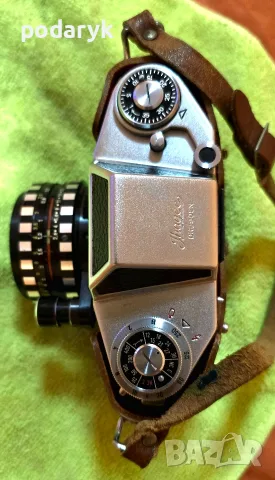 Ihagee Exa II + A. Schacht Ulm S-Travegon 35mm f/2.8 | Винтидж немски фотоапарат