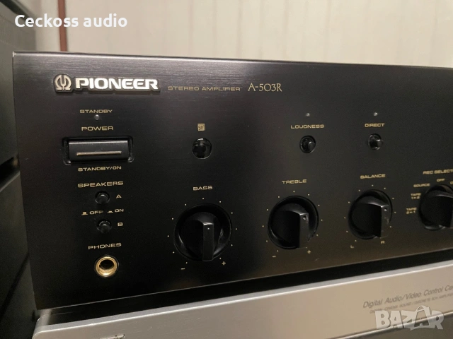 🔥 Pioneer A-503R 🔥 🎶 Качествен стерео Hi-Fi усилвател с отличен звук 🎶, снимка 5 - Ресийвъри, усилватели, смесителни пултове - 54886536