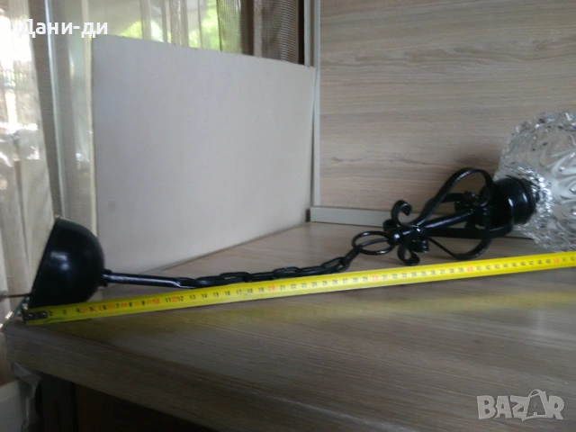 Абажури ковано желязо внос от Нидерландия , снимка 3 - Лампи за таван - 55132753