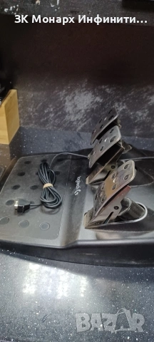 Волан и педали Logitech G920 , снимка 12 - Друга електроника - 54210634