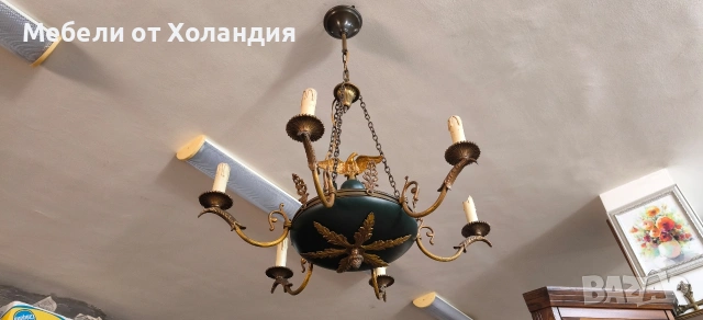 Френски бронзов полилей Империя