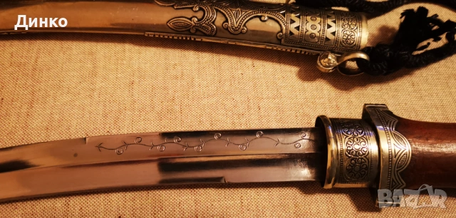 Луксозен марокански нож, кама, кумая. 