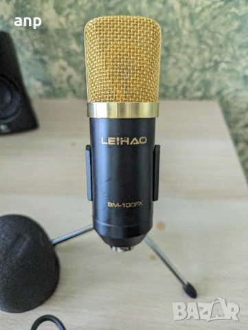 Кондензаторен микрофон LEIHAO BM-100FX, снимка 2 - Микрофони - 54669078