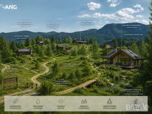 Продава панорамен южен парцел в гр.Смолян, снимка 4 - Парцели - 55636158