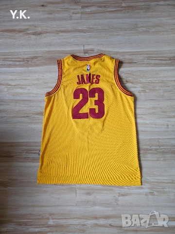 Мъжки потник Adidas x Cleveland Cavaliers NBA x James, снимка 3 - Тениски - 54977318