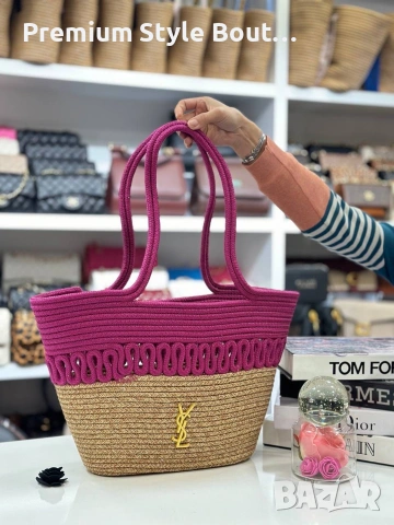 Плажни чанти ysl saint laurent ➡️43cm⬆️21cm✨, снимка 8 - Чанти - 54068974