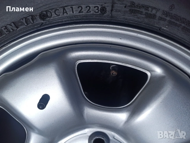 Bridgestone Blizzak DM V3 +джанти с капачки , снимка 4 - Гуми и джанти - 54178229