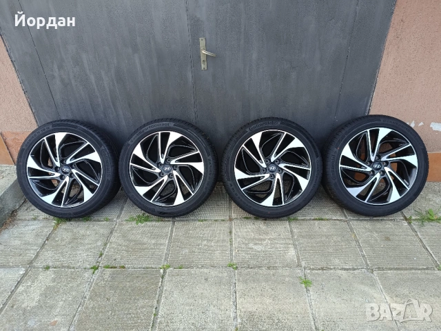 ОРИГИНАЛНИ джанти с гуми 19 ' 245 45 5x114,3 HYUNDAI TUCSON / Хюндай Туксон 5х114,3 + датчици