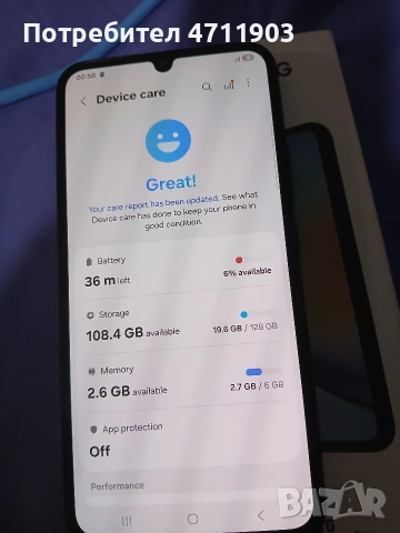 Samsung A34 5g 6/128gb, снимка 3 - Samsung - 55194347