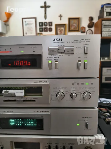 Предусилвател,Стъпало и Тунер Akai PR-A04,PR-W04,AT-S55, снимка 7 - Аудиосистеми - 55603324