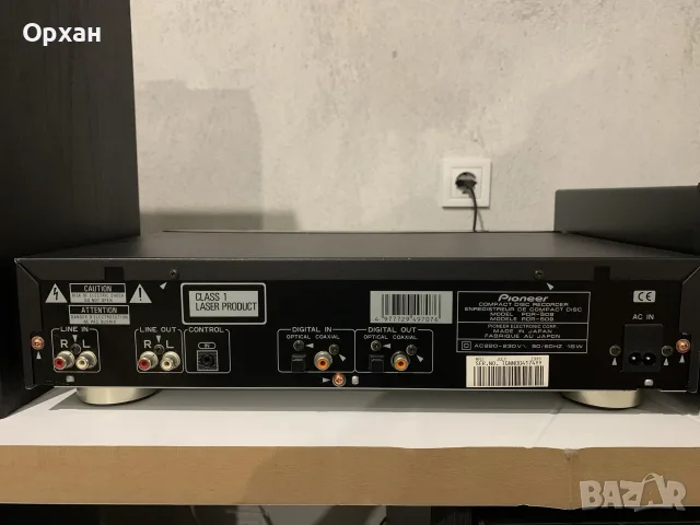 Pioneer PDR-509 – Compact Disc Recorder / CD Плейър, снимка 10 - MP3 и MP4 плеъри - 55505503