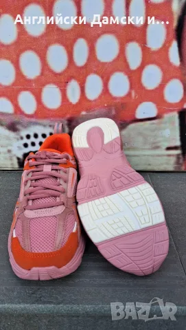Английски дамски маратонки с естествена кожа-Clarks, снимка 9 - Маратонки - 55327949