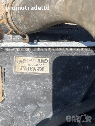 Воден климатичен радиатор перка вентилатор Рено Клио 2 Renault Clio 7700428659 9020938 40001601 mzfp, снимка 2 - Части - 55339350