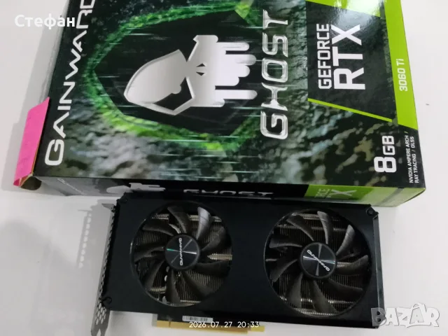 Gainward Ghost RTX 3060 TI 8GB 8-pin с ПРОБЛЕМ
