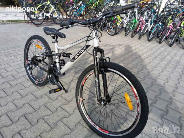 X Велосипед 24" ADVENTURA сив, снимка 4 - Велосипеди - 54729526