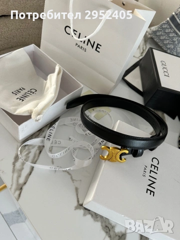Дамски колани Celine Gucci , снимка 3 - Колани - 54395366