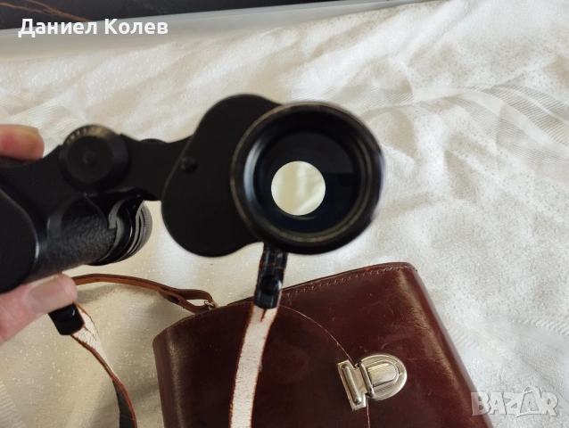 ОТЛИЧЕН Бинокъл Carl Zeiss Jena-JENOPTEM 8 х 30W, снимка 11 - Екипировка - 54632571