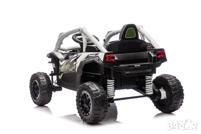 Акумулаторна кола Licensed Kawasaki KRX 1000 Grey-Black, снимка 5 - Детски велосипеди, триколки и коли - 55514959