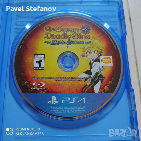 The Seven Deadly Sins PS4 – рядко японско аниме, 10/10, снимка 3 - Игри за PlayStation - 55192944