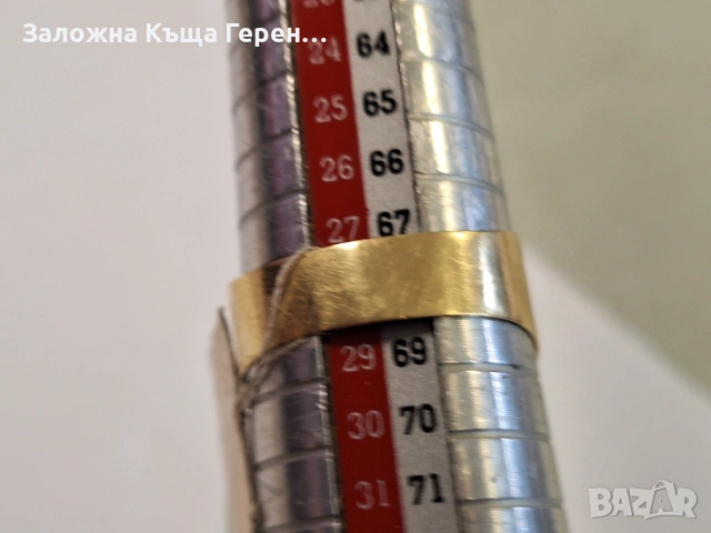 Мъжки златен пръстен 6,44гр., снимка 3 - Пръстени - 54914287