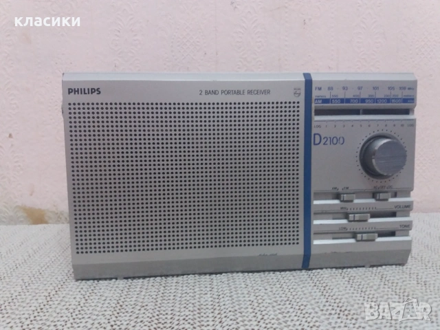 Радио PHILIPS D 2100., снимка 2 - Радиокасетофони, транзистори - 54896813