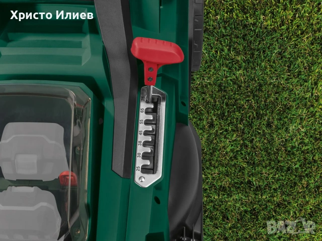 Parkside Мощна Акумулаторна косачка 50L PARKSIDE 2 x 20V = 40V Li-Ion, снимка 5 - Градинска техника - 54501251