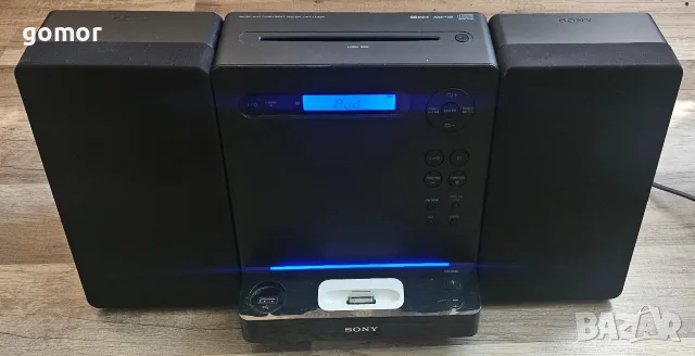 Sony CMT-LX30iR микро Hi‑Fi система с CD, USB, iPod док, радио и колони, снимка 4 - Аудиосистеми - 55473235